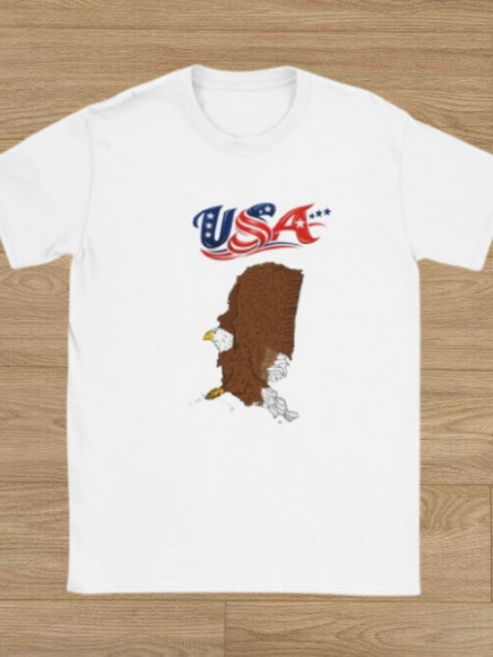 Eagle USA Map T-Shirt
